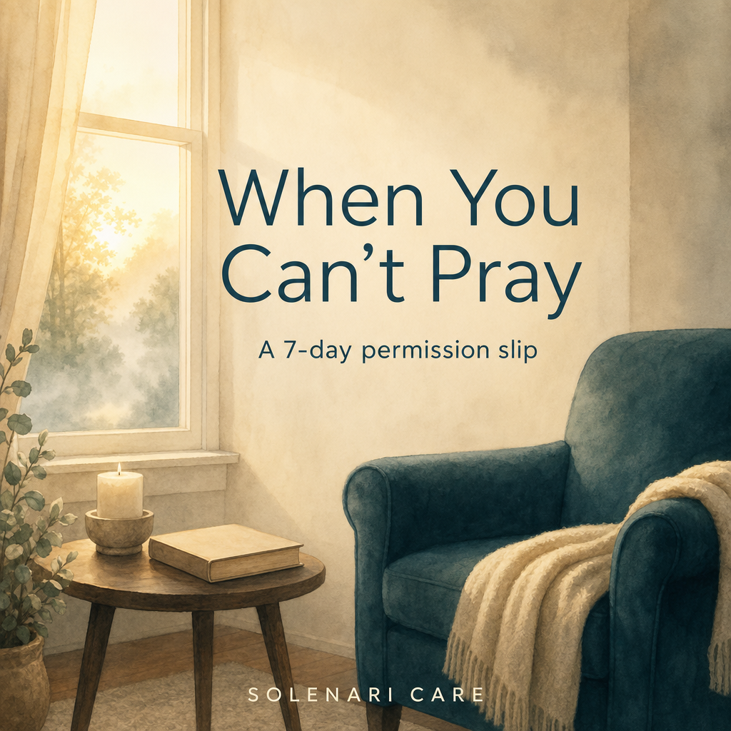 When You Can't Pray